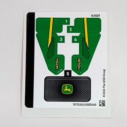 Sticker Sheet for Set 42218-1