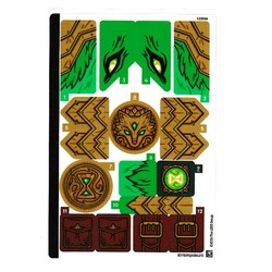 Sticker Sheet for Set 71508-1