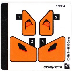 Sticker Sheet for Set 77257-1