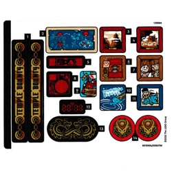 Sticker Sheet for Set 71848-1