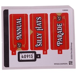 Sticker Sheet for Set 40913-1
