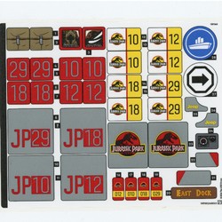 Sticker Sheet for Set 77984-1
