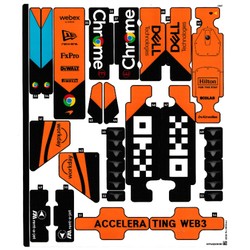 Sticker Sheet 2 for Set 42228-1