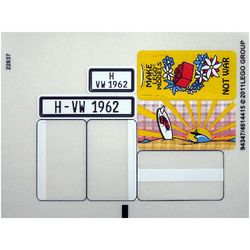 Sticker Sheet 1 for Set 10220-1