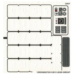 Sticker Sheet for Set 10233-1