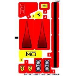 Sticker Sheet for Set 10248-1