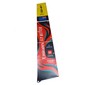 Sail, Triangular, Black with '37th America's Cup Barcelona', 'Emirates FLY BETTER', 'OMEGA', 'TOYOTA', New Zealand Flag and Red and Dark Turquoise Waves Right Print