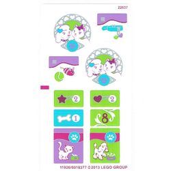 Sticker Sheet for Set 41007-1