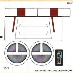 Sticker Sheet for Set 75004-1