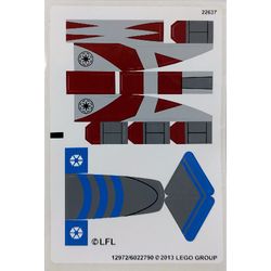 Sticker Sheet for Set 75012-1