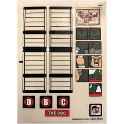 Sticker Sheet for Set 76005-1