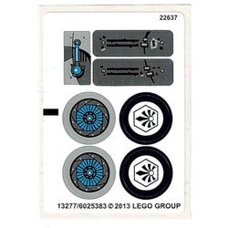Sticker Sheet for Set 70003-1