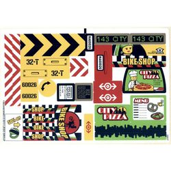 Sticker Sheet for Set 60026-1