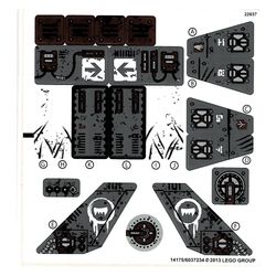 Sticker Sheet for Set 70009-1