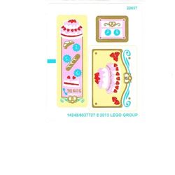 Sticker Sheet for Set 41006-1