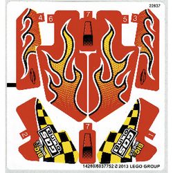 Sticker Sheet for Set 42005-1