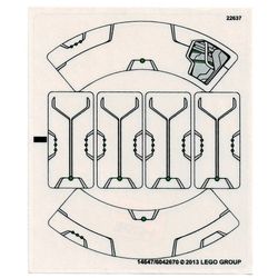 Sticker Sheet for Set 76003-1