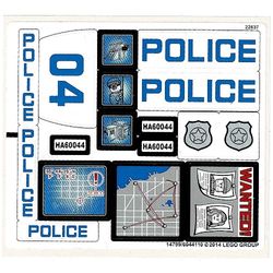 Sticker Sheet for Set 60044-1