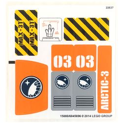Sticker Sheet for Set 60035-1