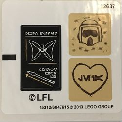 Sticker Sheet for Set 10236-1
