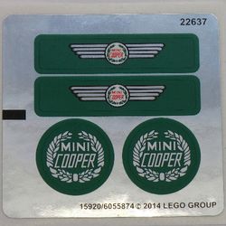 Sticker Sheet 2 for Sets 10242-1, 10242-2