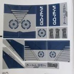 Sticker Sheet for Set 75046-1