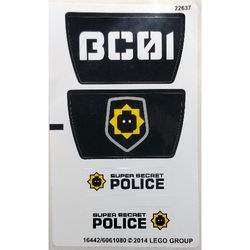 Sticker Sheet for Sets 70819-1, 70802-1