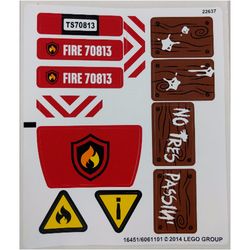 Sticker Sheet for Set 70813-1