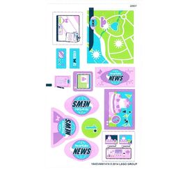 Sticker Sheet for Set 41056-1