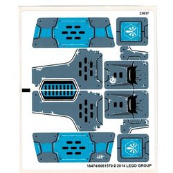 Sticker Sheet for Set 70131-1
