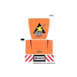 Sticker Sheet for Set 60054-1