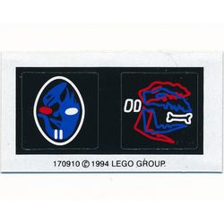 Sticker Sheets for Sets 1737-1, 5129-1, 6854-1, 6856-1, 6899-1, 6938-1, 6958-1, 6982-1