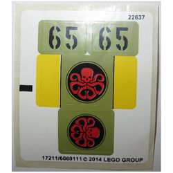 Sticker Sheet for Set 76017-1