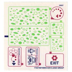 Sticker Sheet for Set 79119-1