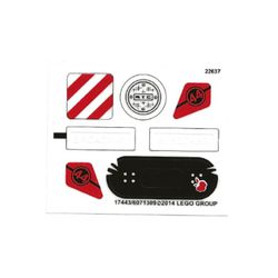 Sticker Sheet for Set 79118-1