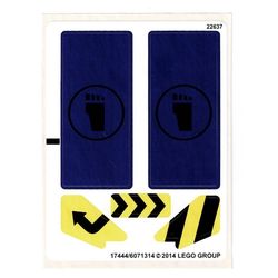 Sticker Sheet for Set 79122-1