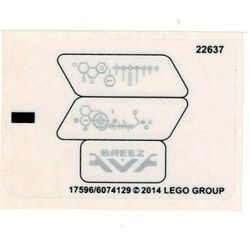 Sticker Sheet for Set 44027-1