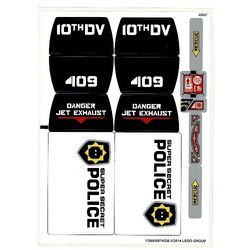 Sticker Sheet for Set 70815-1