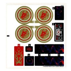 Sticker Sheet for Set 70728-1