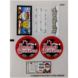 Sticker Sheet for Set 10245-1