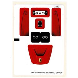 Sticker Sheet for Set 40191-1
