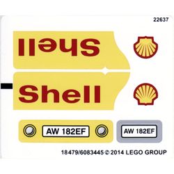 Sticker Sheet for Set 40196-1