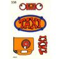 Sticker Sheet 1 for Sets 128-1, 338-2
