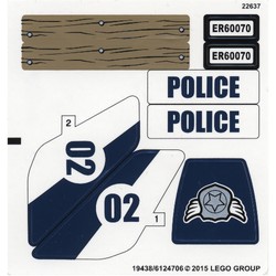 Sticker Sheet for Set 60070-1