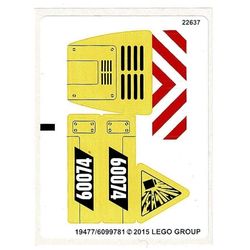 Sticker Sheet for Set 60074-1