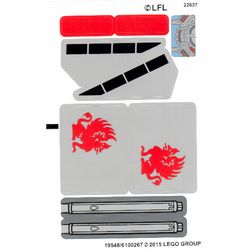 Sticker Sheet for Set 75081-1