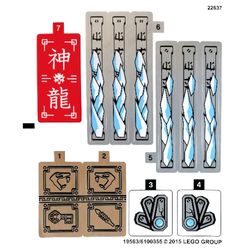 Sticker Sheet for Set 70748-1