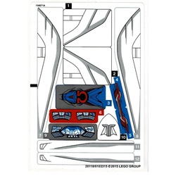 Sticker Sheet for Set 76028-1