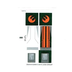 Sticker Sheet for Set 75090-1