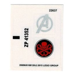 Sticker Sheet for Set 76030-1